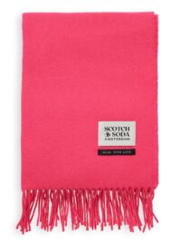 Alternative view of Scotch & Soda 169440: Woven 100% virgin wool plain scarf- Love Potion