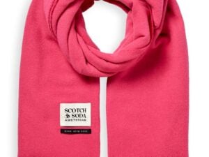 Scotch & Soda 169440: Woven 100% virgin wool plain scarf- Love Potion