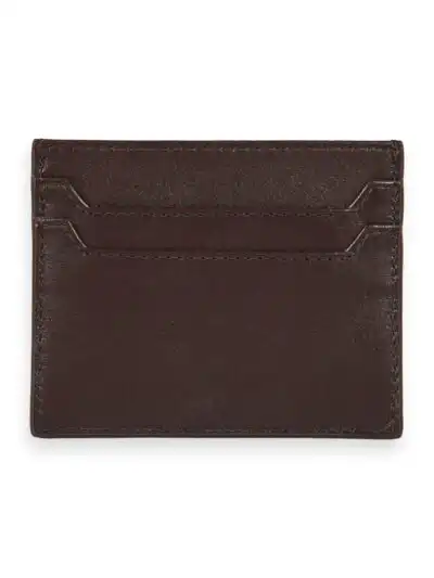 Alternative view of Scotch & Soda 169461: Leather cardholder Earth