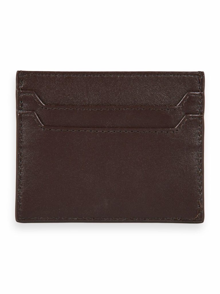 Scotch & Soda 169461: Leather cardholder Earth - Image 2