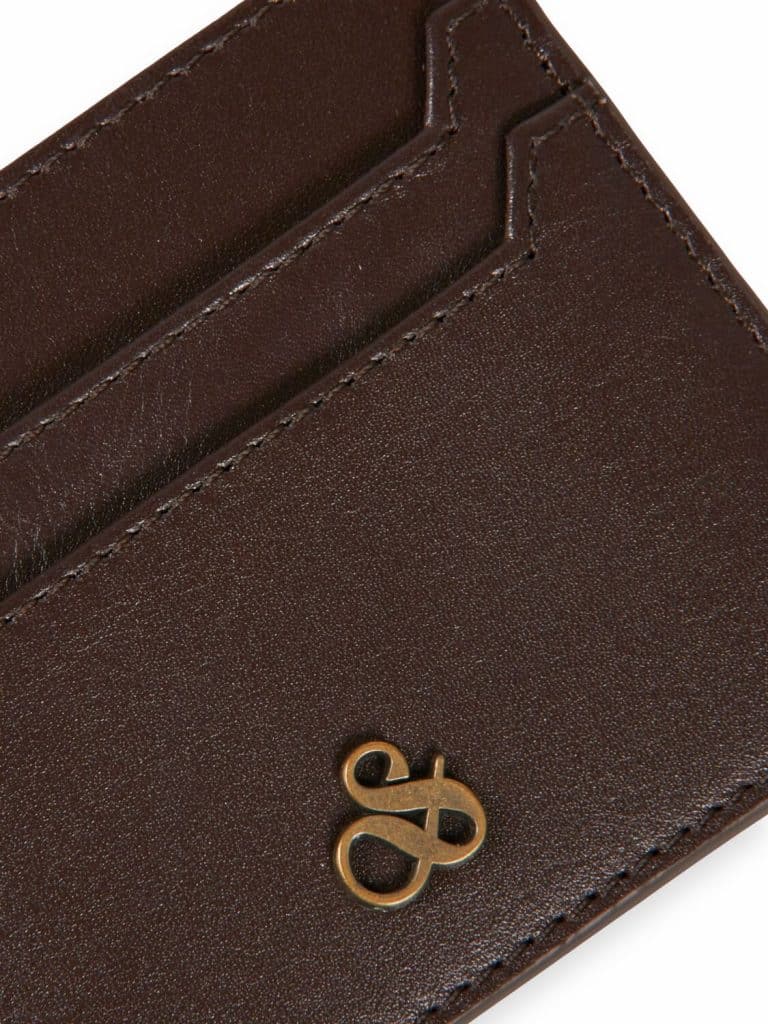Scotch & Soda 169461: Leather cardholder Earth - Image 3