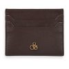 Scotch & Soda 169461: Leather cardholder Earth