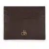 Scotch & Soda 169461: Leather cardholder Earth