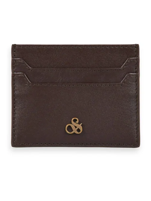 Scotch & Soda 169461: Leather cardholder