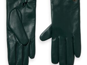 Scotch & Soda 169493 : Leather gloves Blue Spruce