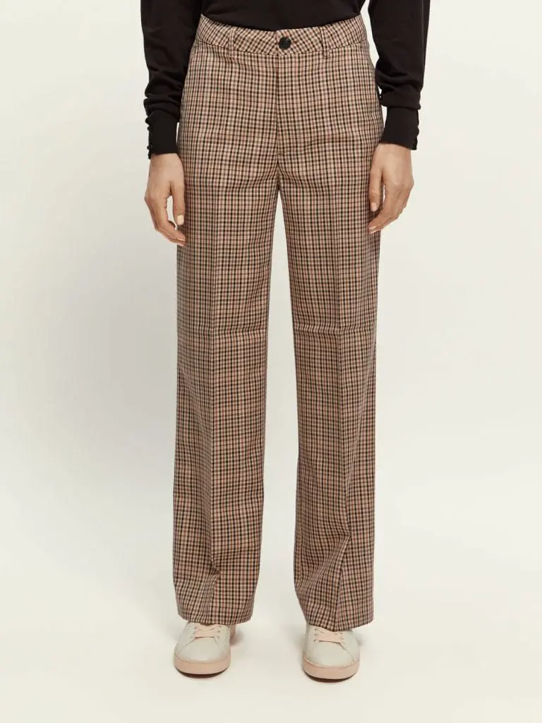 Scotch & Soda 172064 : Edie high-rise wide leg trousers