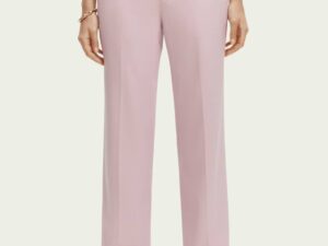 Scotch & Soda 172083 : Edie high-rise wide-leg trousers Lavender