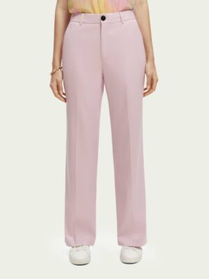 Scotch & Soda 172083 : Edie high-rise wide-leg trousers Lavender