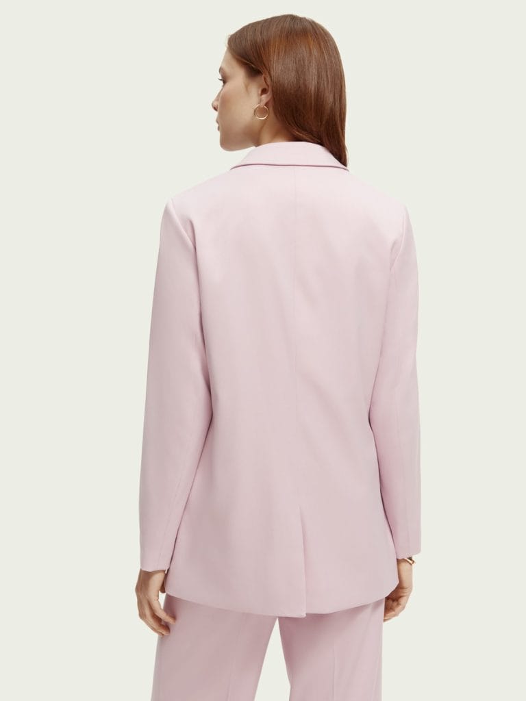 Scotch & Soda 172085 : Double-breasted tailored blazer, Lavender - Image 3