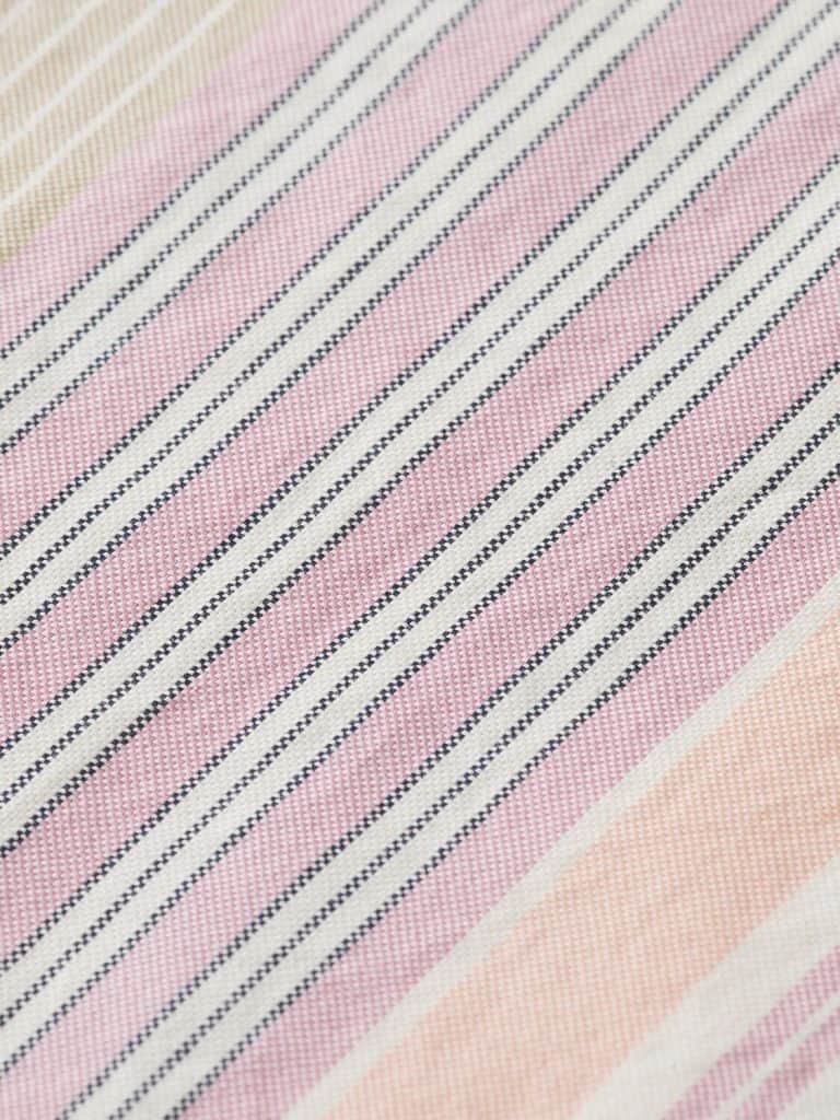 Scotch & Soda 169723  : Organic Cotton Striped Oxford Shirt - Image 3