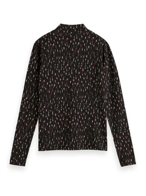 Scotch & Soda 169644 : Slim fit printed long-sleeved T-shirt - Image 4