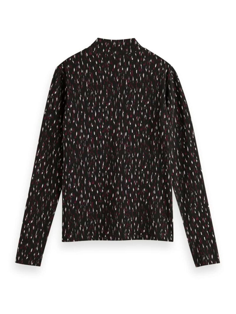 Scotch & Soda 169644 : Slim fit printed long-sleeved T-shirt - Image 4