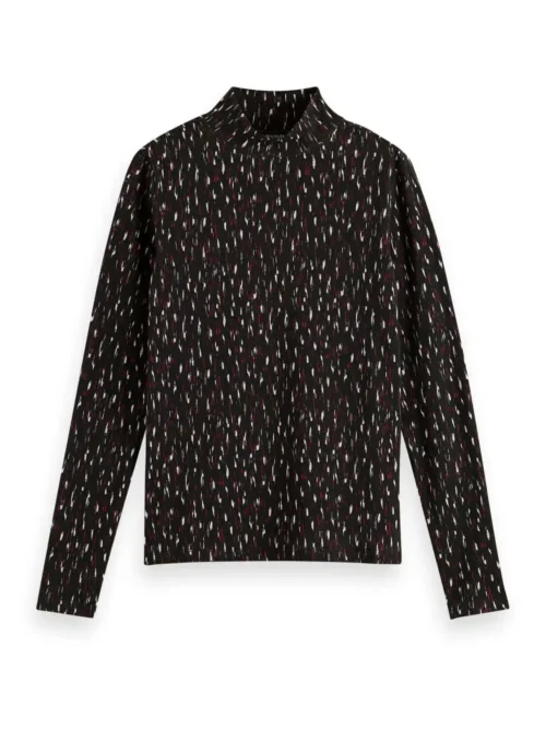 Scotch & Soda 169644 : Slim fit printed long-sleeved T-shirt - Image 3