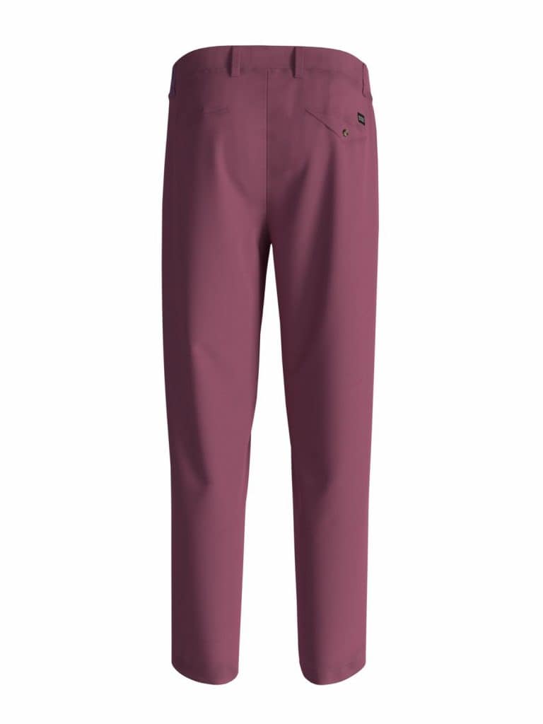 Scotch & Soda 169789 : Essentials Stuart organic regular slim-fit stretch chino Dahlia - Image 2