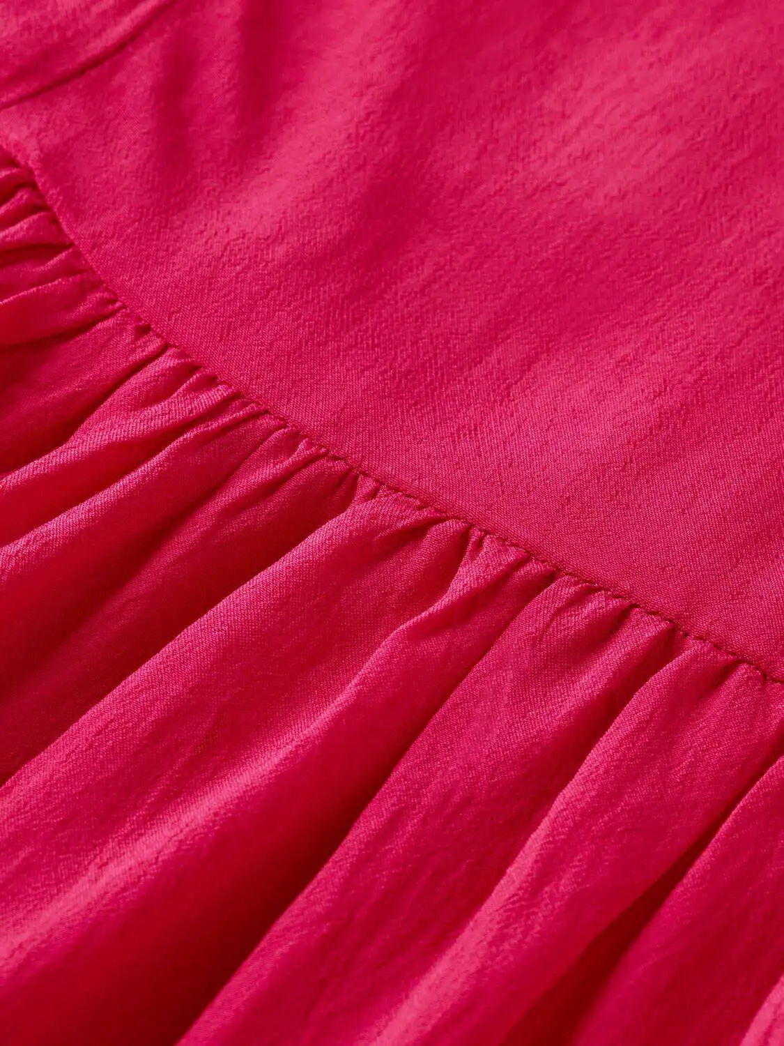 Scotch & Soda 170961 : Ruffle-sleeved tiered mini dress Cherry pie - Image 5