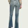 Scotch & Soda 170058 : The Charm high-rise classic flared jeans - Image 3