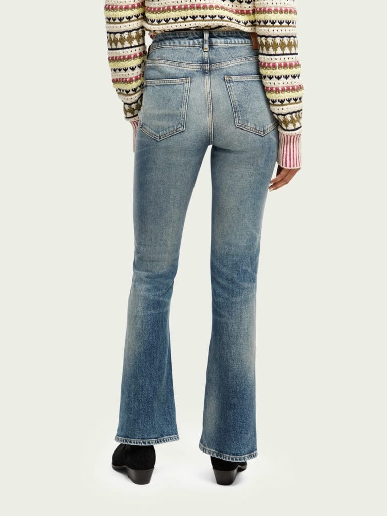 Scotch & Soda 170058 : The Charm high-rise classic flared jeans - Image 3