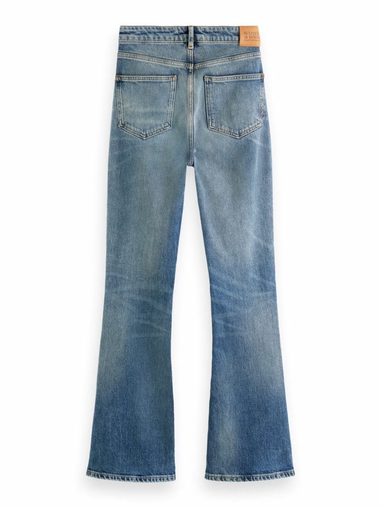 Scotch & Soda 170058 : The Charm high-rise classic flared jeans - Image 5