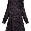 Scotch & Soda 170962 : Long-sleeved structured printed mini dress, Ikat rain - Image 2