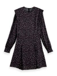 Alternative view of Scotch & Soda 170962 : Long-sleeved structured printed mini dress, Ikat rain