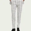 Scotch & Soda 170933 : Lowry mid-rise slim fit trousers, Club stripe