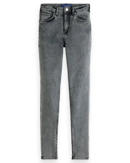 Scotch & Soda 170052 : Haut high-rise skinny fit jeans, Dusk Till