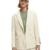 Scotch & Soda 169774 :  Double-breasted corduroy blazer