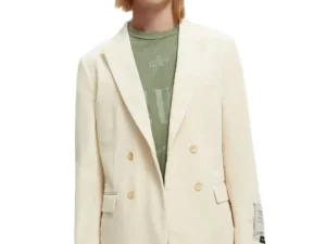 Scotch & Soda 169774 :  Double-breasted corduroy blazer