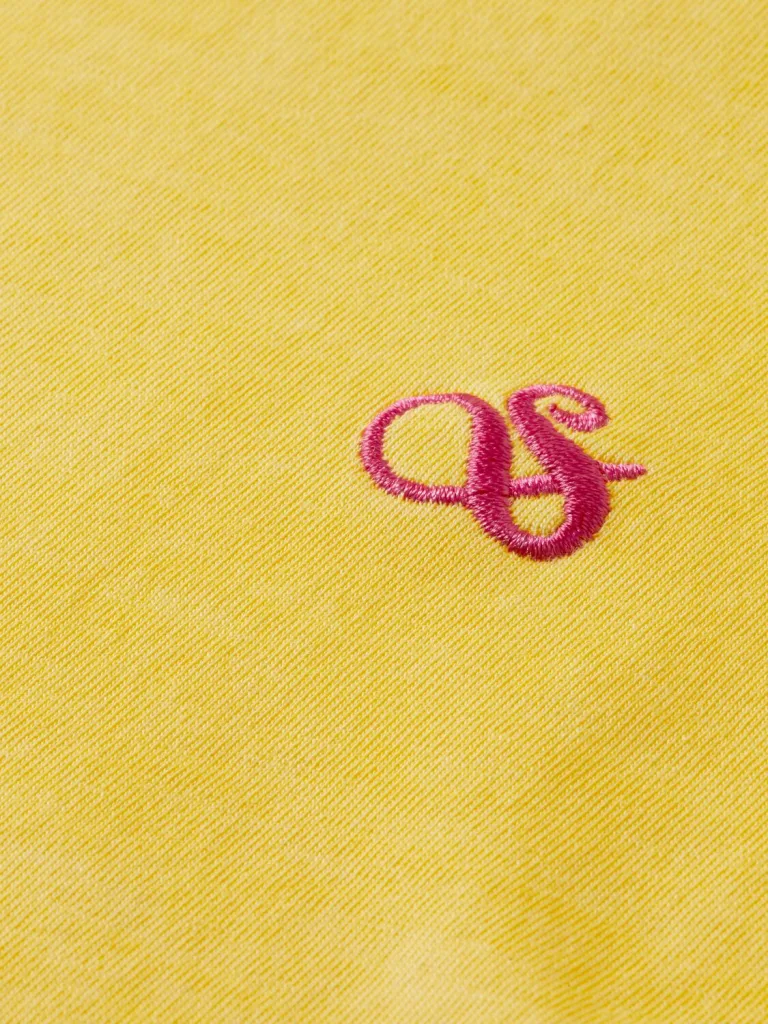 Scotch & Soda 171685 : Regular fit garment-dyed T-shirt, Sunshine - Image 2