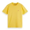 Scotch & Soda 171685 : Regular fit garment-dyed T-shirt, Sunshine