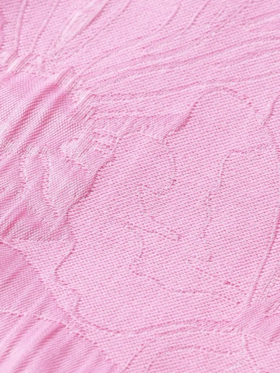 Scotch & Soda 171867 :  Single-breasted jacquard blazer, Orchid Pink - Image 5