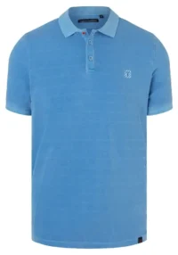 Alternative view of Timezone : Tonal striped polo shirt Blue