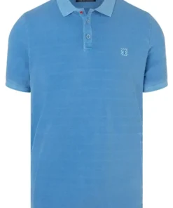 Alternative view of Timezone : Tonal striped polo shirt Blue