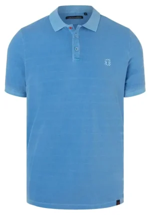 Alternative view of Timezone : Tonal striped polo shirt Blue