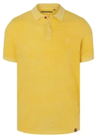 Alternative view of Timezone : Tonal striped polo shirt Yellow