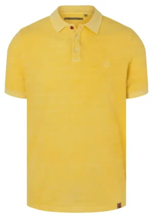 Alternative view of Timezone : Tonal striped polo shirt Yellow