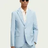 Scotch & Soda 171558:  Single-breasted poplin blazer, Sea blue