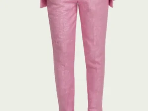 Scotch & Soda 171925 : The Lowry mid-rise slim fit trousers, Orchid pink