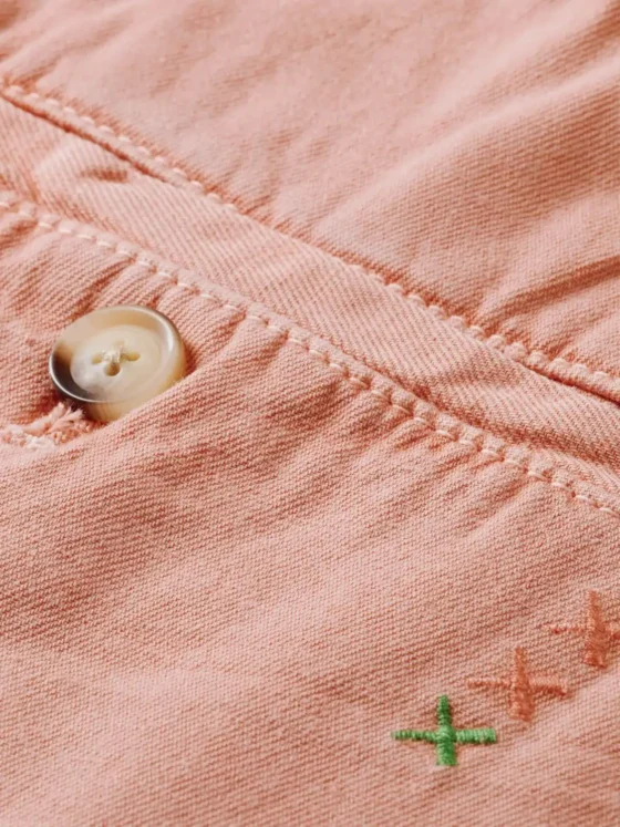 Scotch & Soda 171549 :  The Drift regular tapered-fit garment-dyed jogger, Flamingo - Image 8