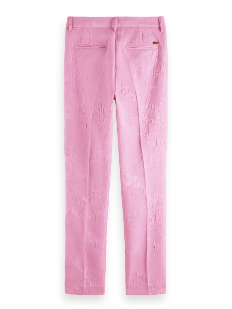 Scotch & Soda 171925 : The Lowry mid-rise slim fit trousers, Orchid pink - Image 6