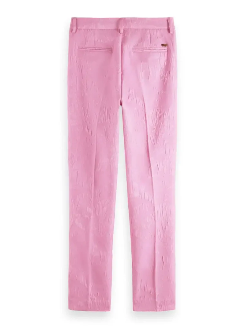 Scotch & Soda 171925 : The Lowry mid-rise slim fit trousers, Orchid pink - Image 6