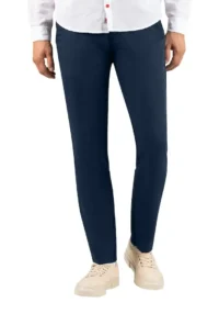 Timezone - Regular LuiTZ decoration linen pants, Navy