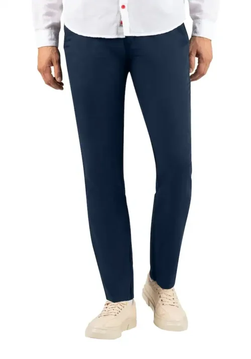 Timezone - LuiTZ Regular linen pants Navy