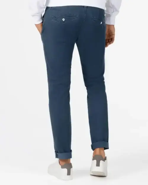 Alternative view of Timezone - Slim Janno Chinos Navy