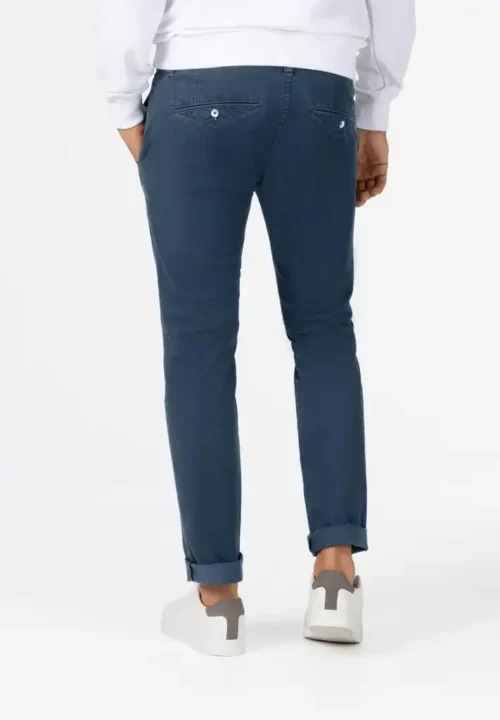 Alternative view of Timezone - Slim Janno Chinos Navy