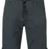 Timezone: Slim LucaTZ Short print AOP, Black