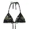 Scotch & Soda 172293 : Reversible bikini top, Dandelion black