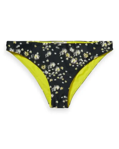 Scotch & Soda 172294 : Reversible bikini bottom, Dandelion black