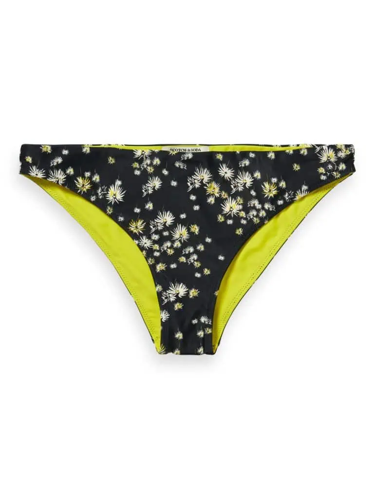 Scotch & Soda 172294 : Reversible bikini bottom, Dandelion black