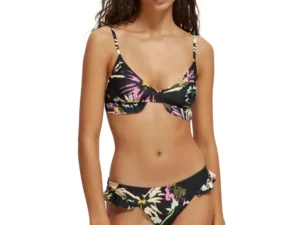 Scotch & Soda 172298 : Printed ruffled bikini bottom